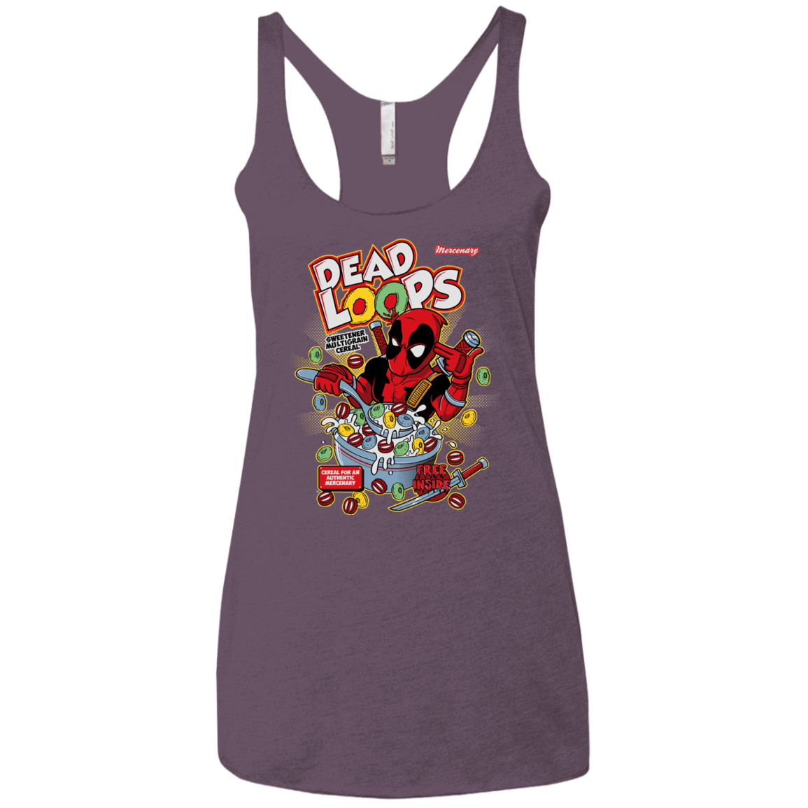 Dead Loops Women's Triblend Racerback Tank