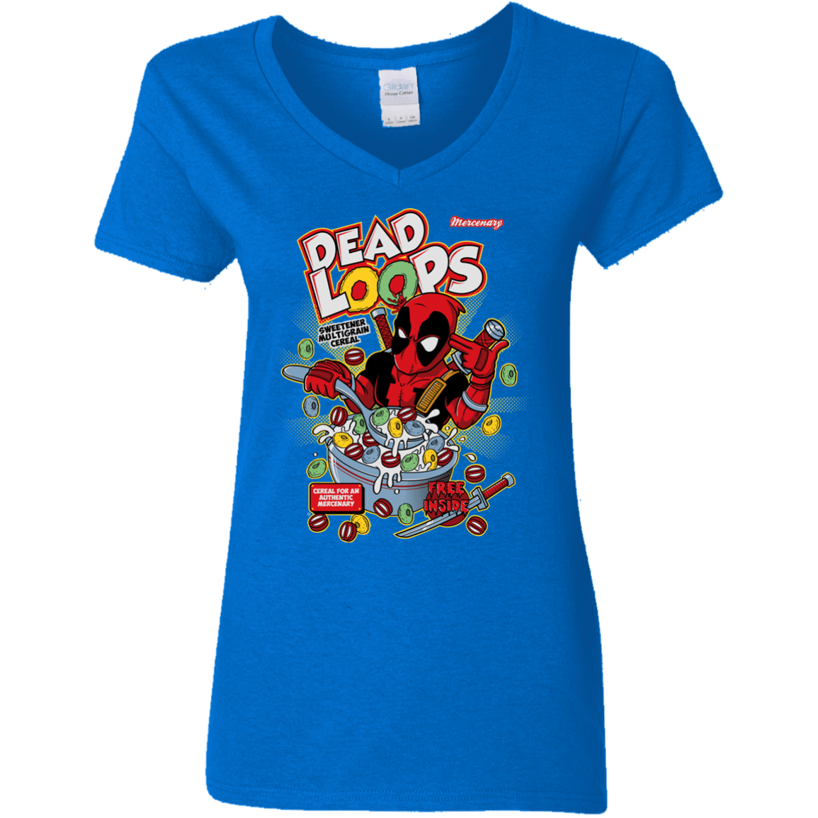 Dead Loops Women's V-Neck T-Shirt