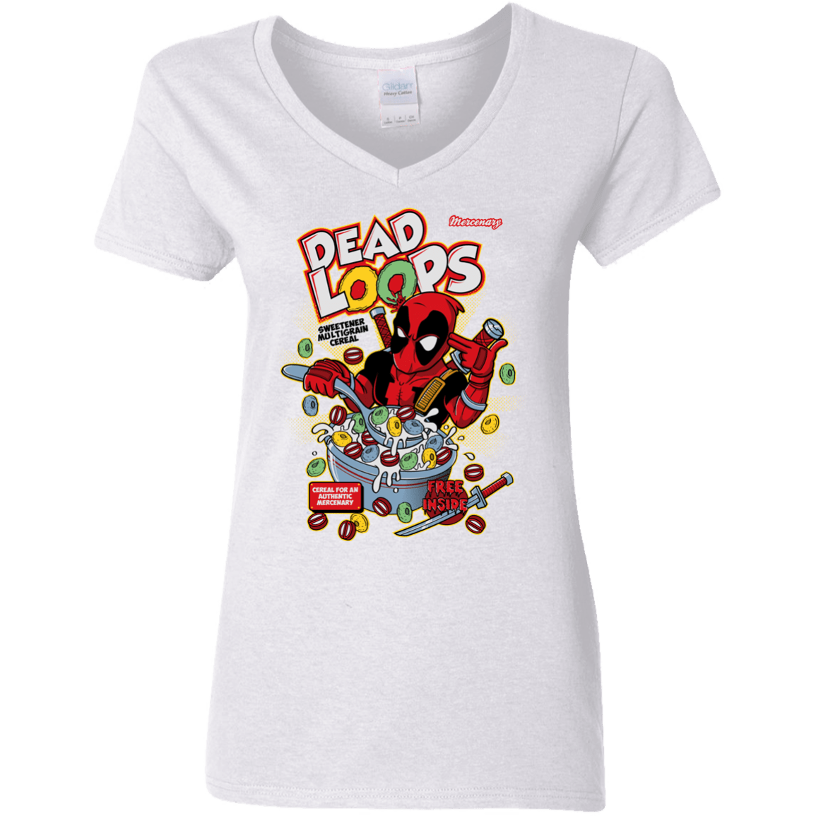 Dead Loops Women's V-Neck T-Shirt