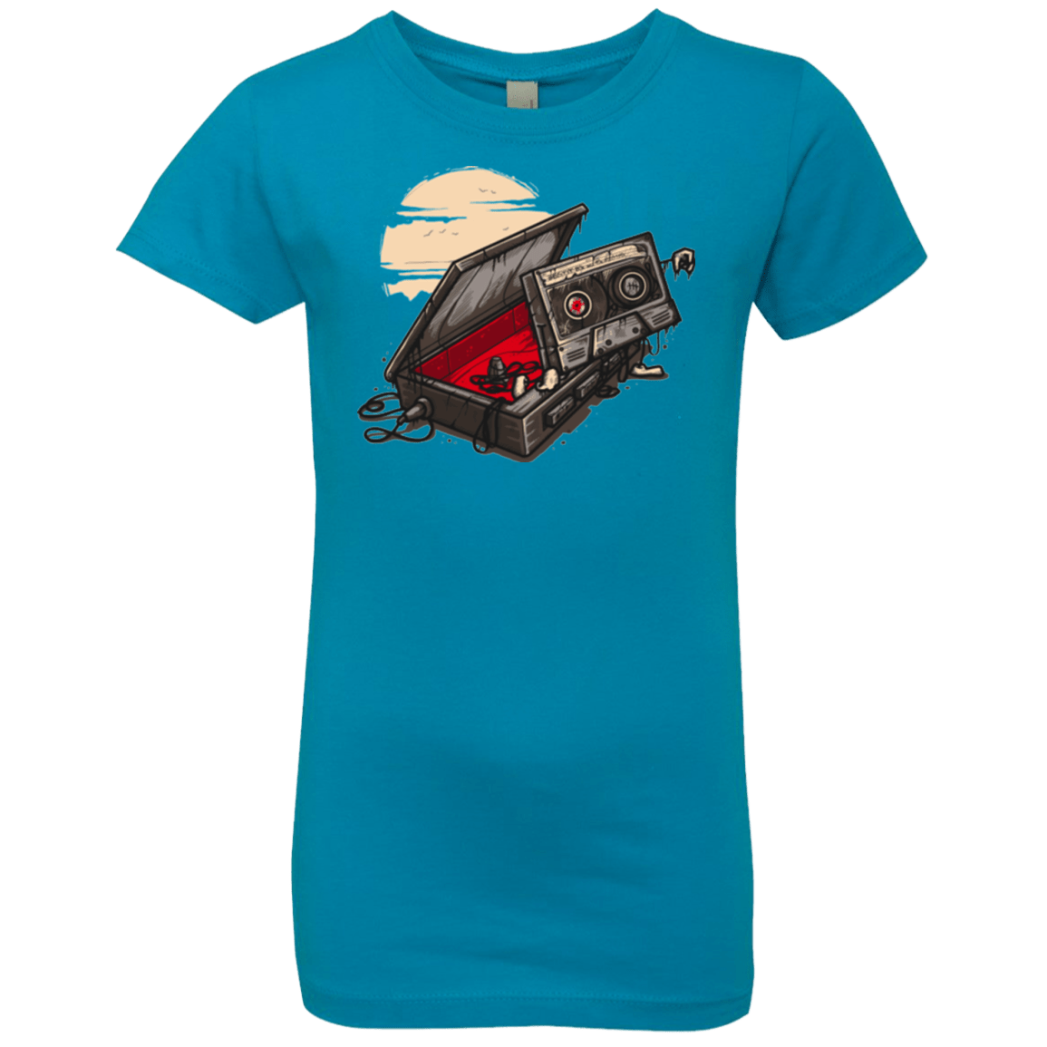 T-Shirts Turquoise / YXS Dead Man Walkman Girls Premium T-Shirt