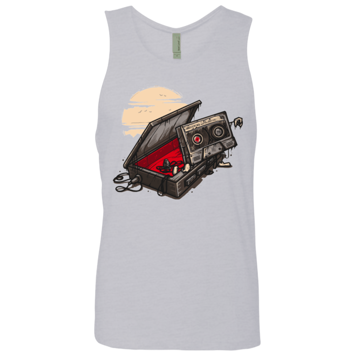 T-Shirts Heather Grey / Small Dead Man Walkman Men's Premium Tank Top