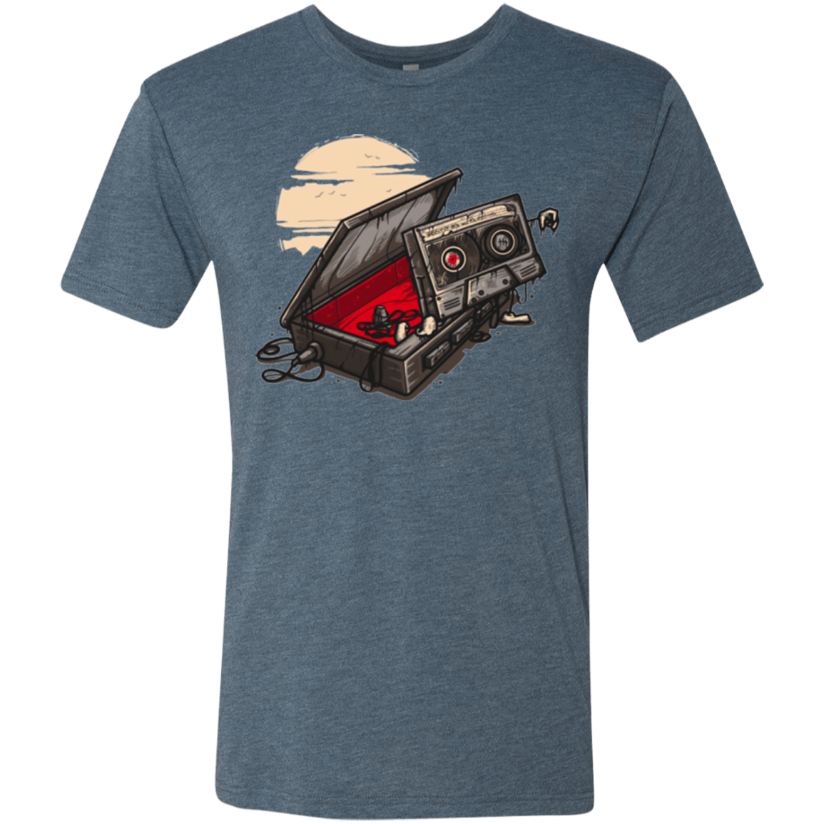 T-Shirts Indigo / Small Dead Man Walkman Men's Triblend T-Shirt