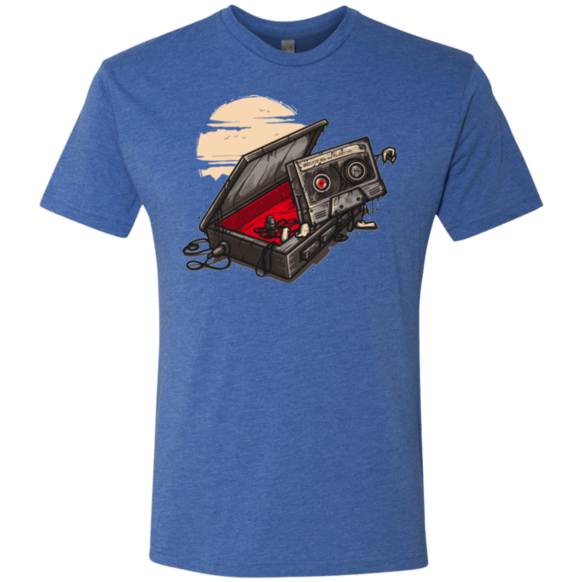 T-Shirts Vintage Royal / Small Dead Man Walkman Men's Triblend T-Shirt