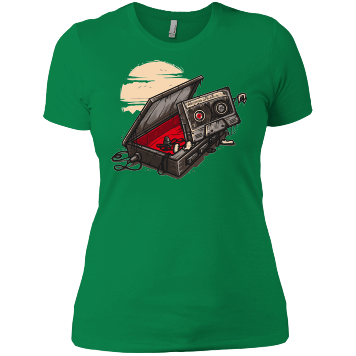 T-Shirts Kelly Green / X-Small Dead Man Walkman Women's Premium T-Shirt