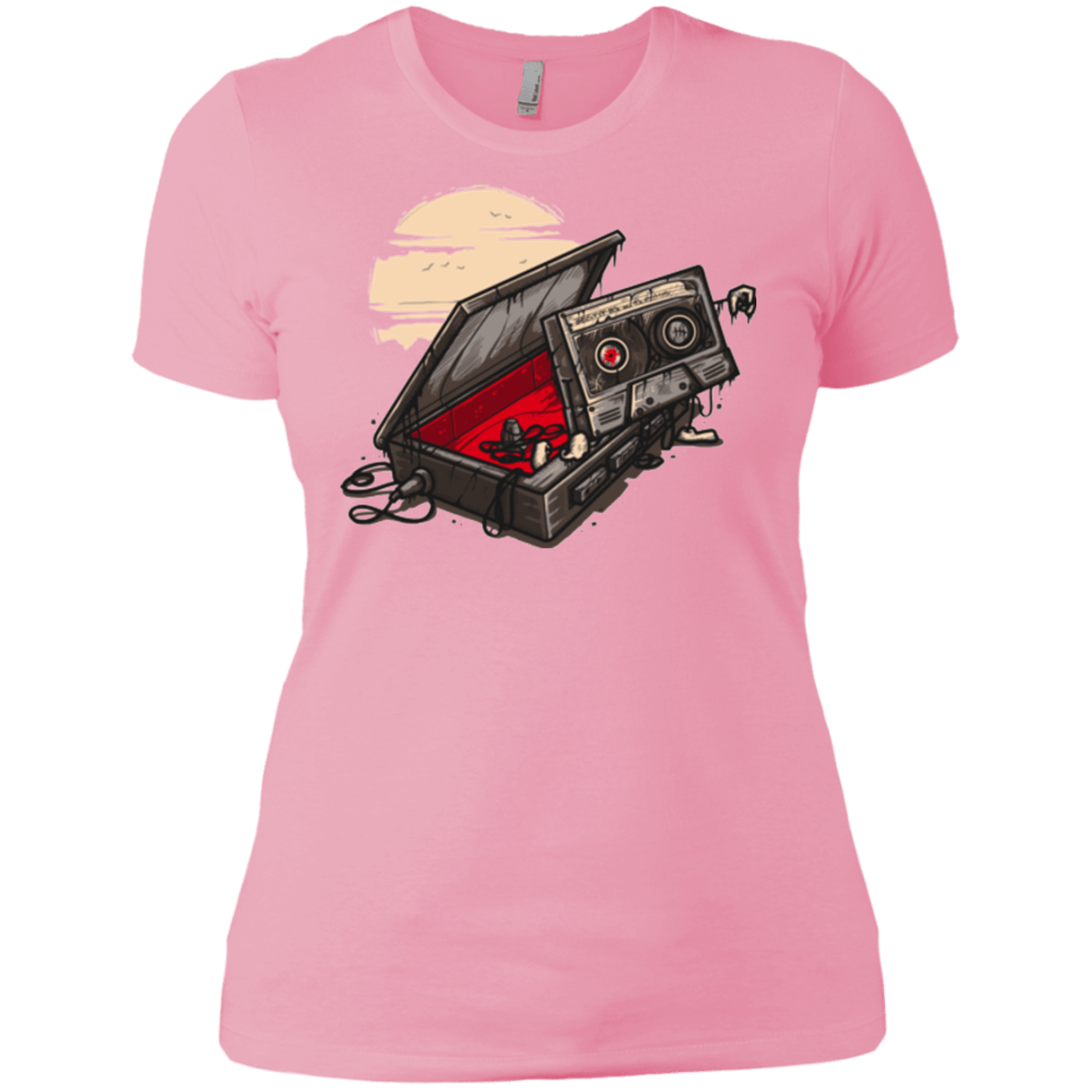 T-Shirts Light Pink / X-Small Dead Man Walkman Women's Premium T-Shirt