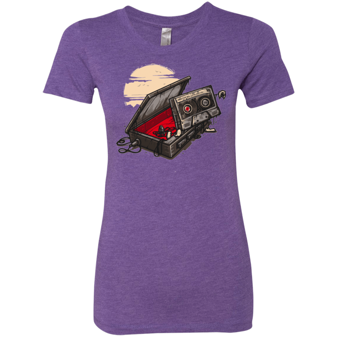 T-Shirts Purple Rush / Small Dead Man Walkman Women's Triblend T-Shirt