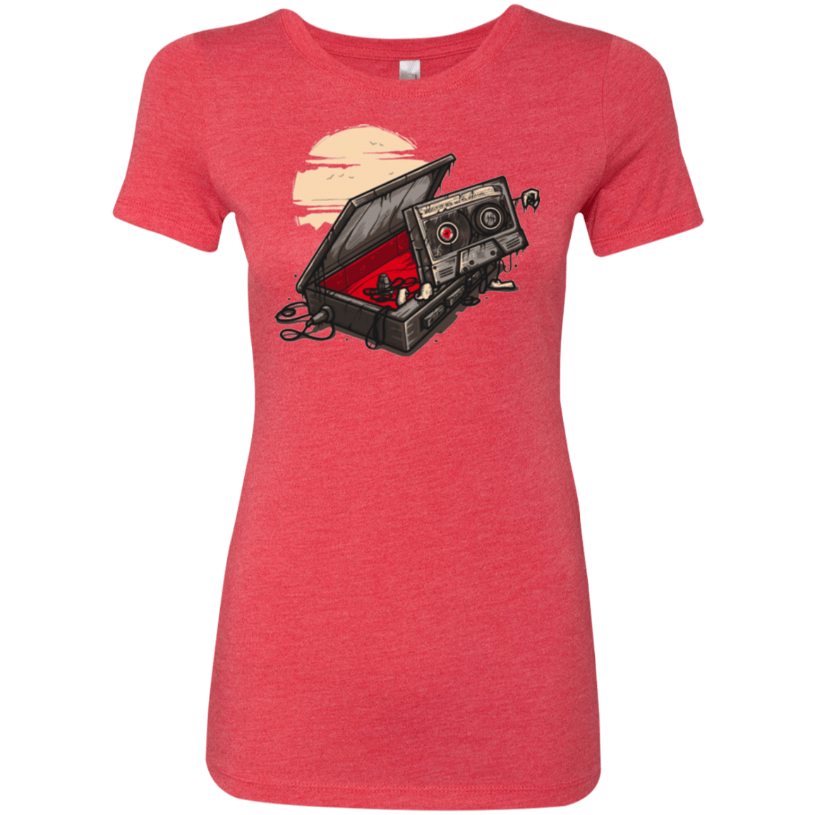 T-Shirts Vintage Red / Small Dead Man Walkman Women's Triblend T-Shirt