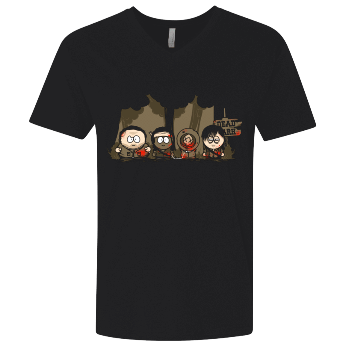 T-Shirts Black / X-Small Dead Park Men's Premium V-Neck