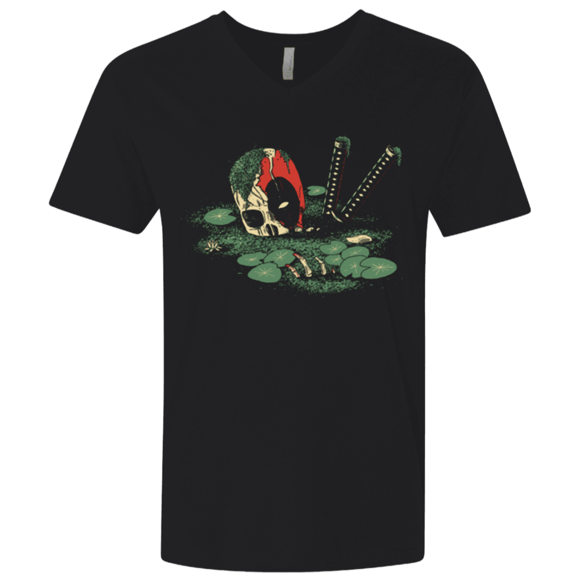 T-Shirts Black / X-Small Dead Pond Men's Premium V-Neck