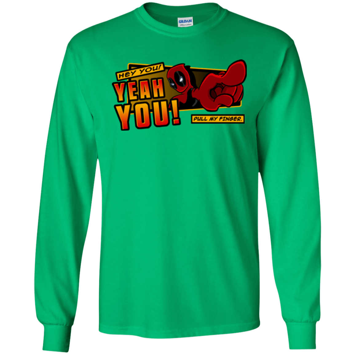 T-Shirts Irish Green / S Dead Pull Men's Long Sleeve T-Shirt