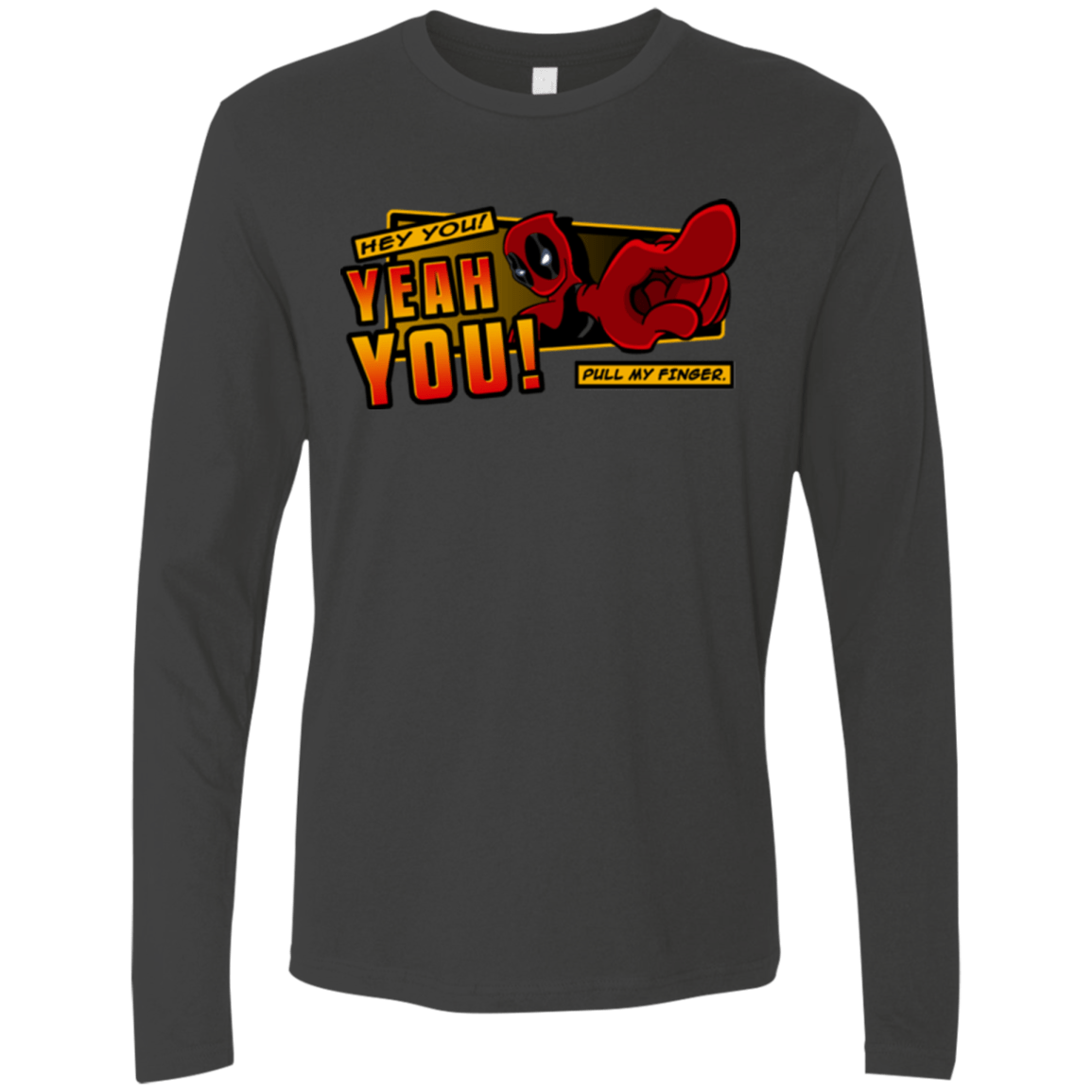 T-Shirts Heavy Metal / S Dead Pull Men's Premium Long Sleeve