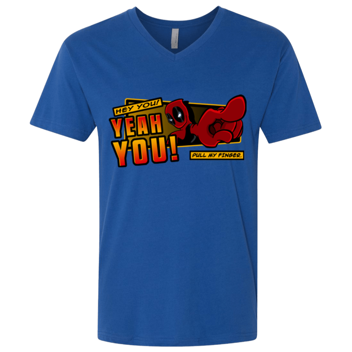 T-Shirts Royal / X-Small Dead Pull Men's Premium V-Neck