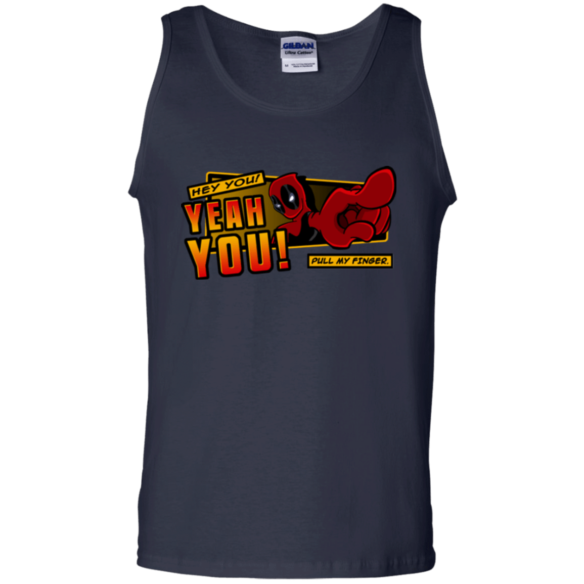 T-Shirts Navy / S Dead Pull Men's Tank Top