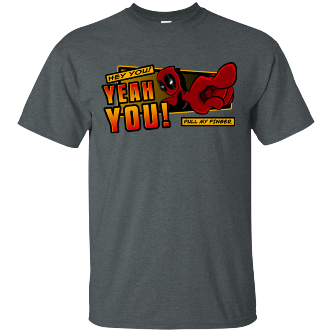 T-Shirts Dark Heather / S Dead Pull T-Shirt