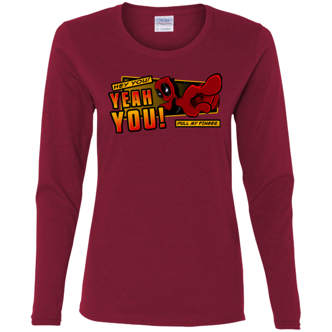 T-Shirts Cardinal / S Dead Pull Women's Long Sleeve T-Shirt
