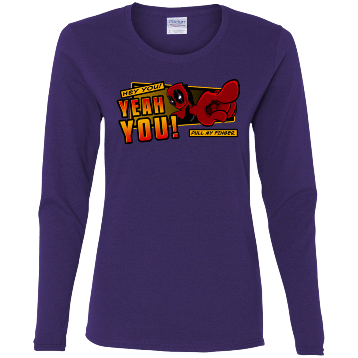 T-Shirts Purple / S Dead Pull Women's Long Sleeve T-Shirt