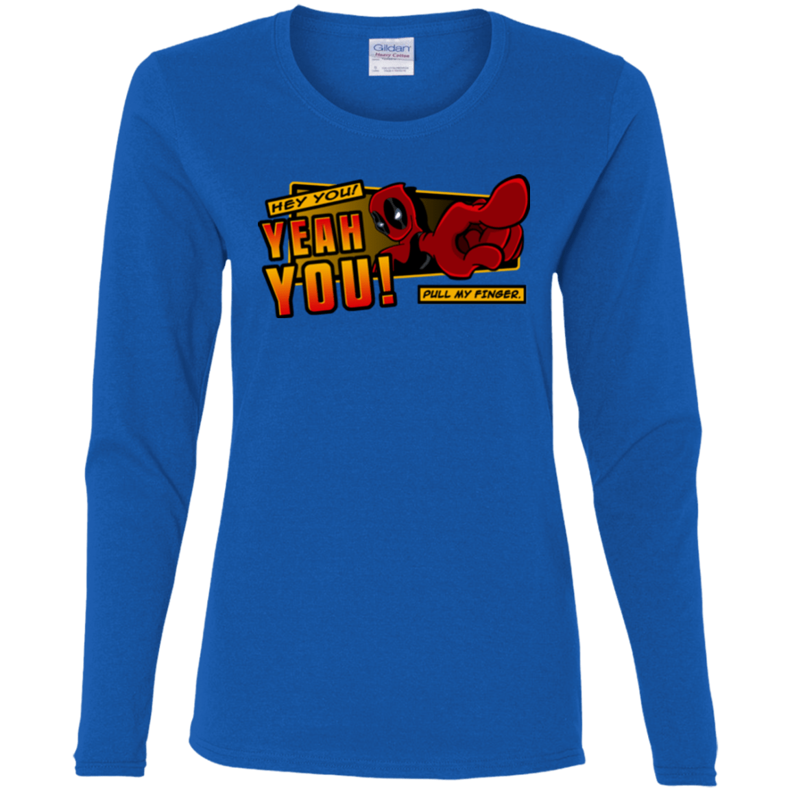 T-Shirts Royal / S Dead Pull Women's Long Sleeve T-Shirt