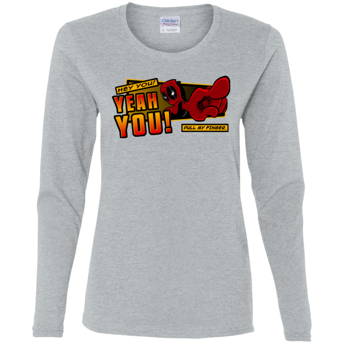 T-Shirts Sport Grey / S Dead Pull Women's Long Sleeve T-Shirt