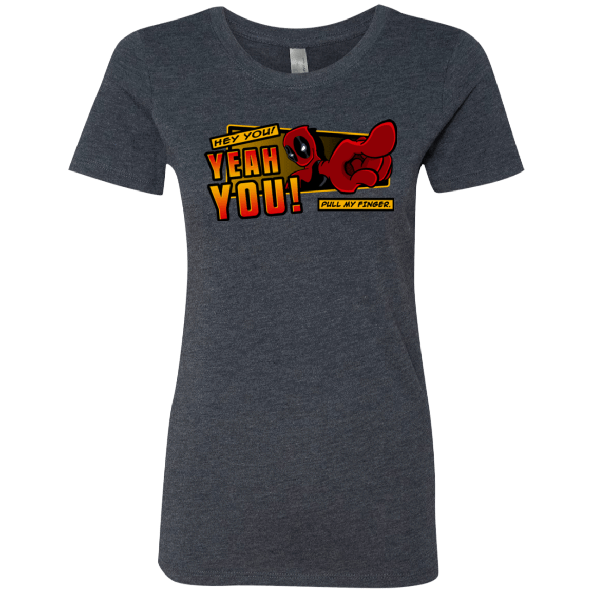 T-Shirts Vintage Navy / S Dead Pull Women's Triblend T-Shirt