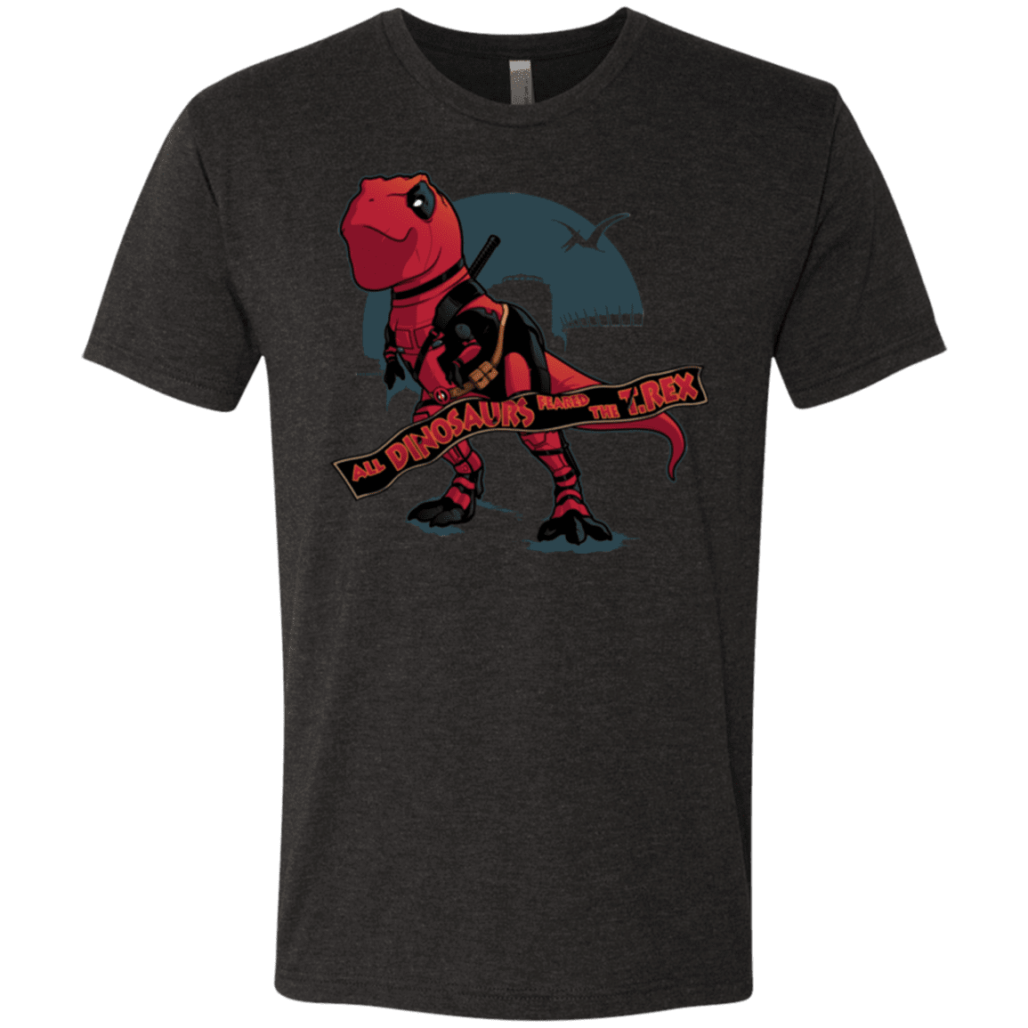 T-Shirts Vintage Black / Small Dead Rex Men's Triblend T-Shirt