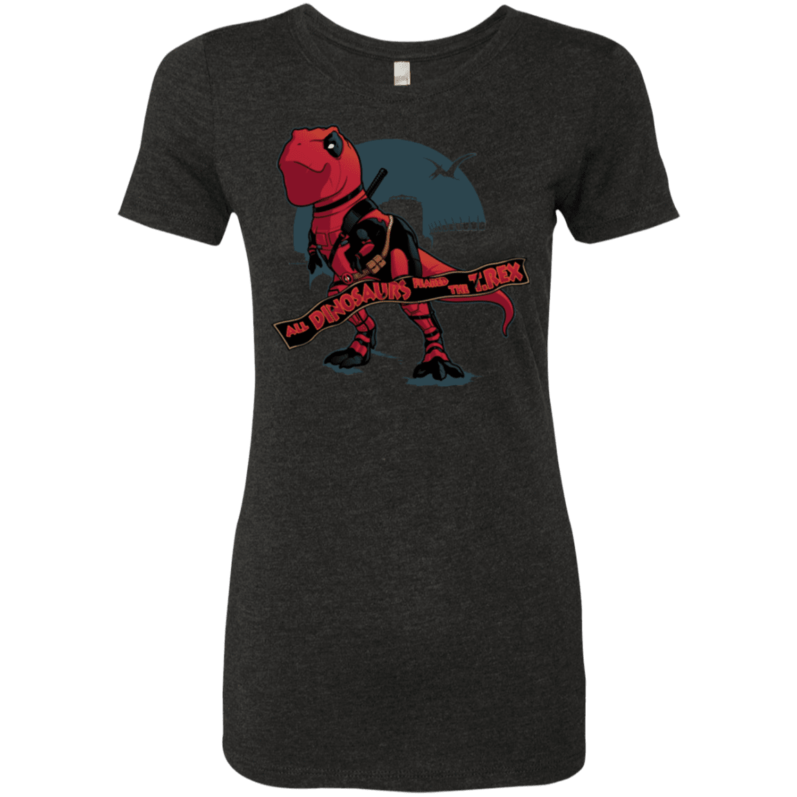 T-Shirts Vintage Black / Small Dead Rex Women's Triblend T-Shirt