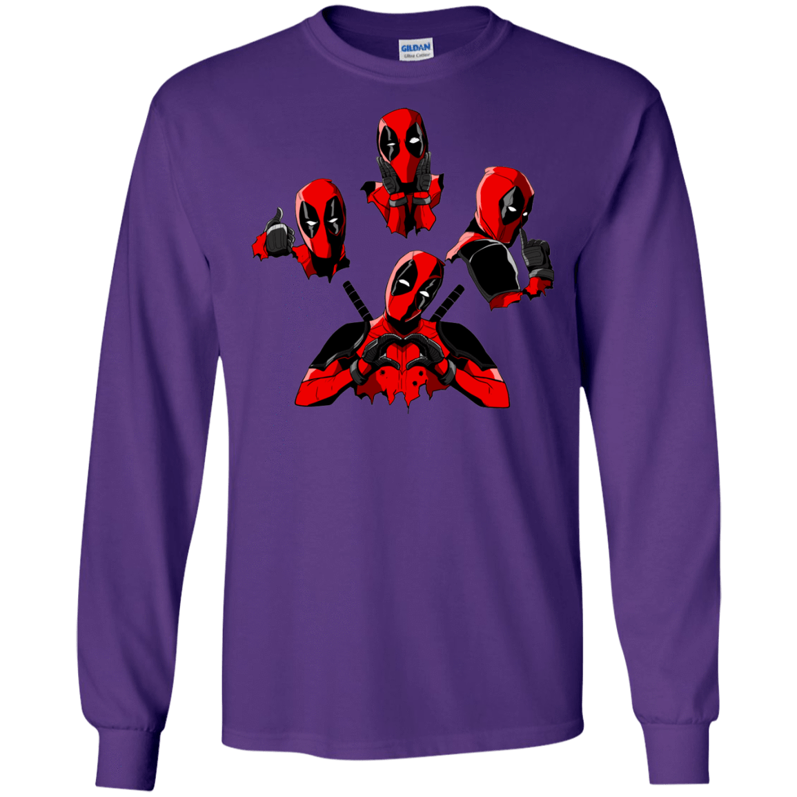 T-Shirts Purple / S Dead Rhapsody Men's Long Sleeve T-Shirt