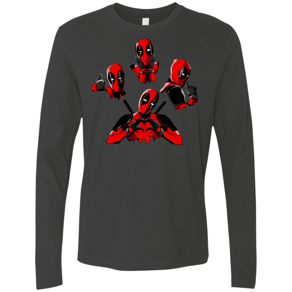 T-Shirts Heavy Metal / S Dead Rhapsody Men's Premium Long Sleeve