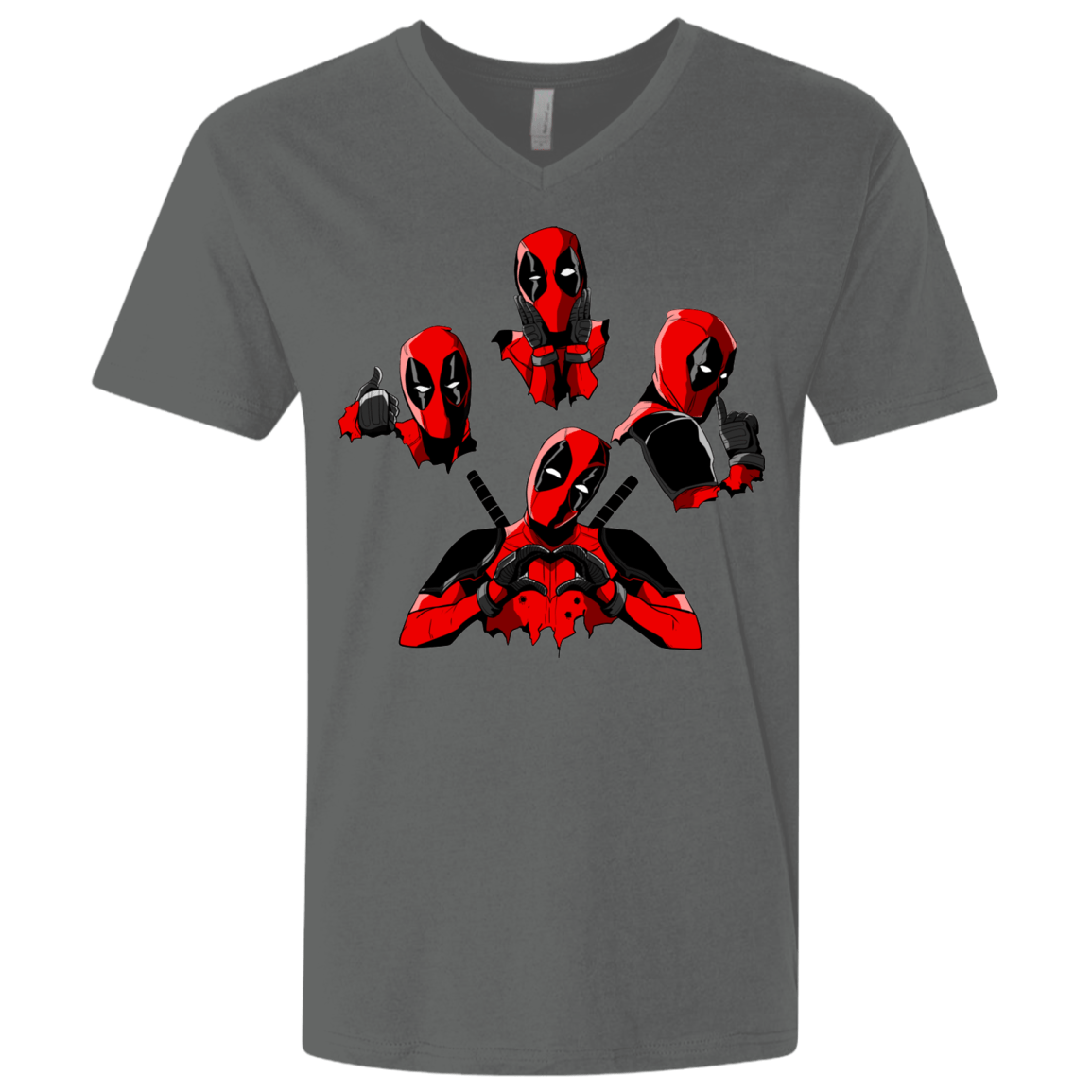 T-Shirts Heavy Metal / X-Small Dead Rhapsody Men's Premium V-Neck