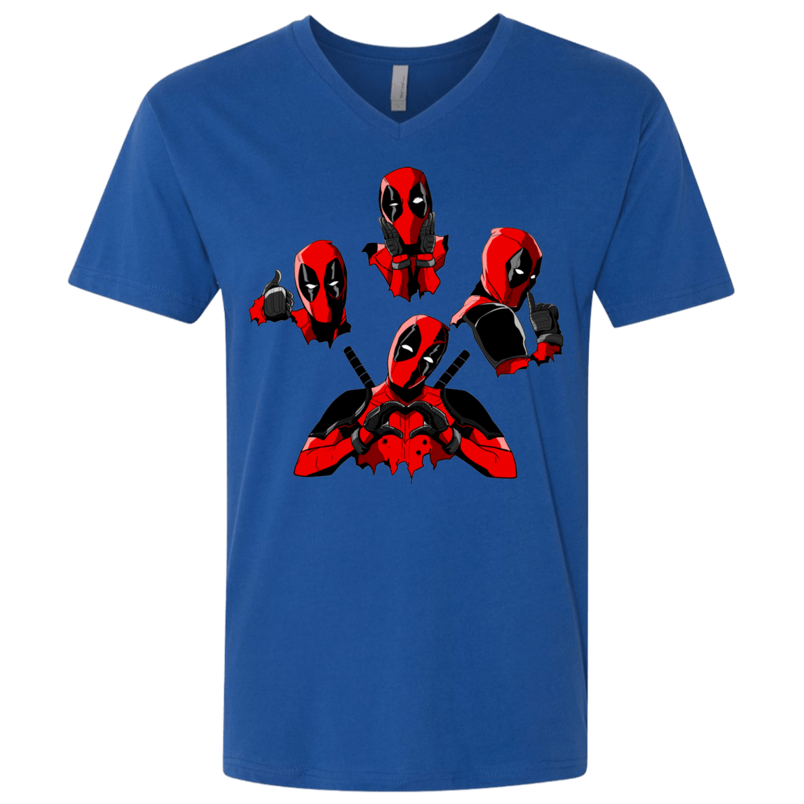 T-Shirts Royal / X-Small Dead Rhapsody Men's Premium V-Neck