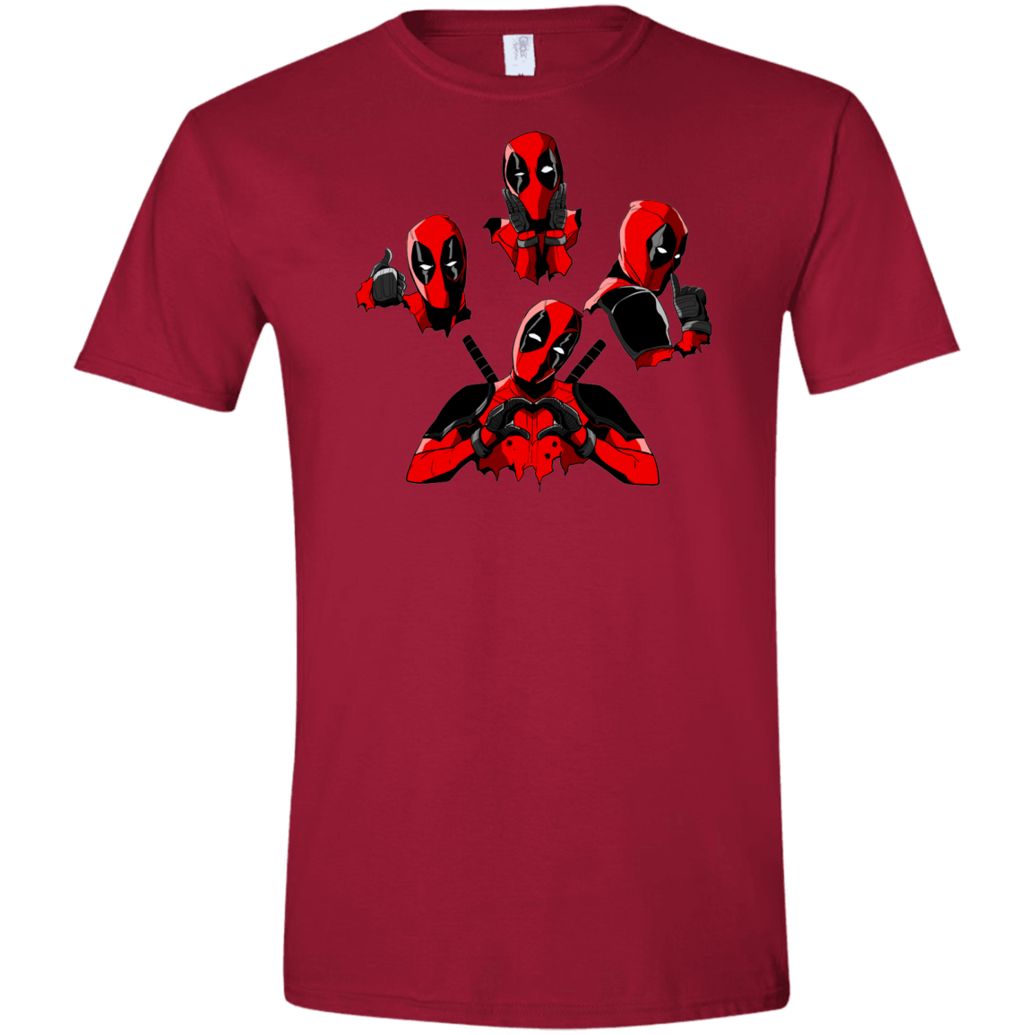 T-Shirts Cardinal Red / S Dead Rhapsody Men's Semi-Fitted Softstyle