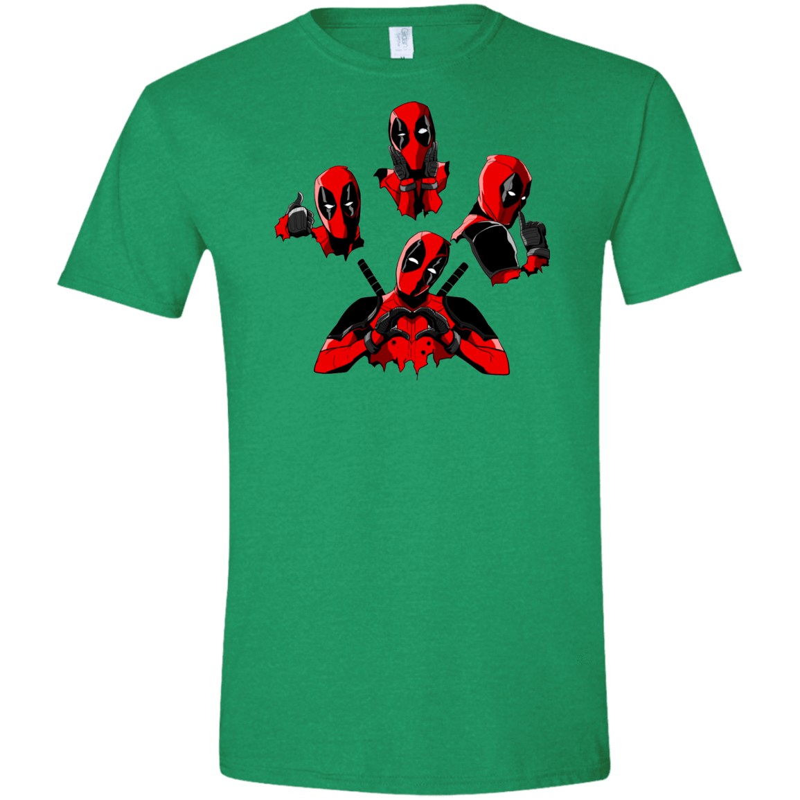 T-Shirts Heather Irish Green / S Dead Rhapsody Men's Semi-Fitted Softstyle