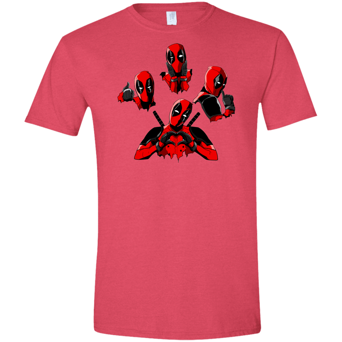 T-Shirts Heather Red / S Dead Rhapsody Men's Semi-Fitted Softstyle