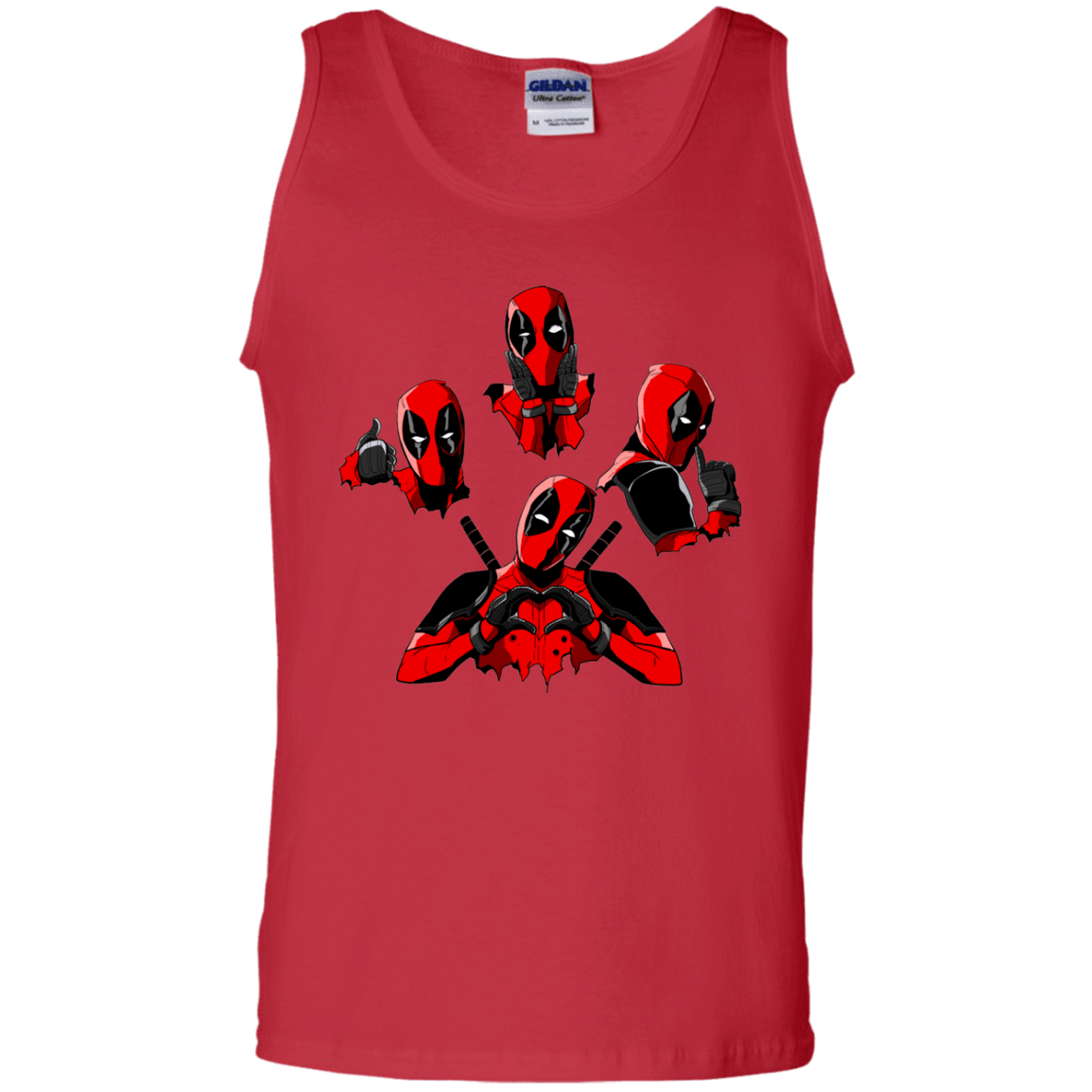 T-Shirts Red / S Dead Rhapsody Men's Tank Top