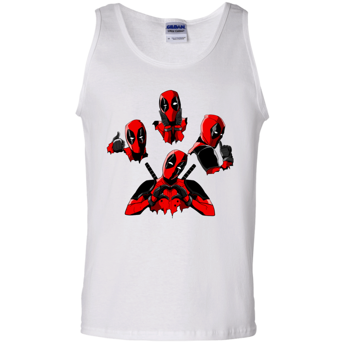 T-Shirts White / S Dead Rhapsody Men's Tank Top