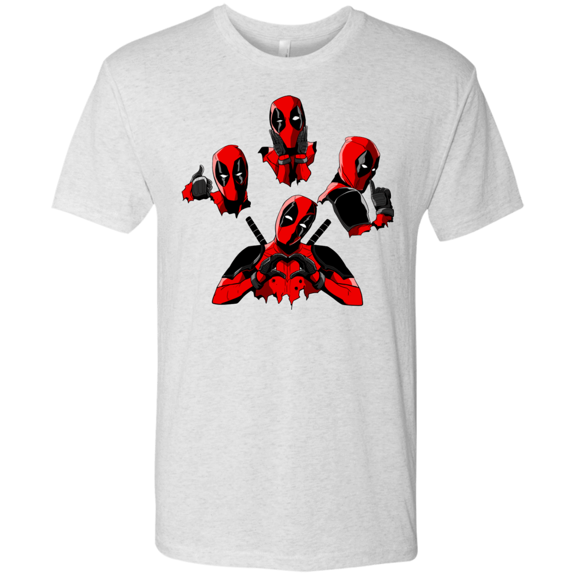 T-Shirts Heather White / S Dead Rhapsody Men's Triblend T-Shirt