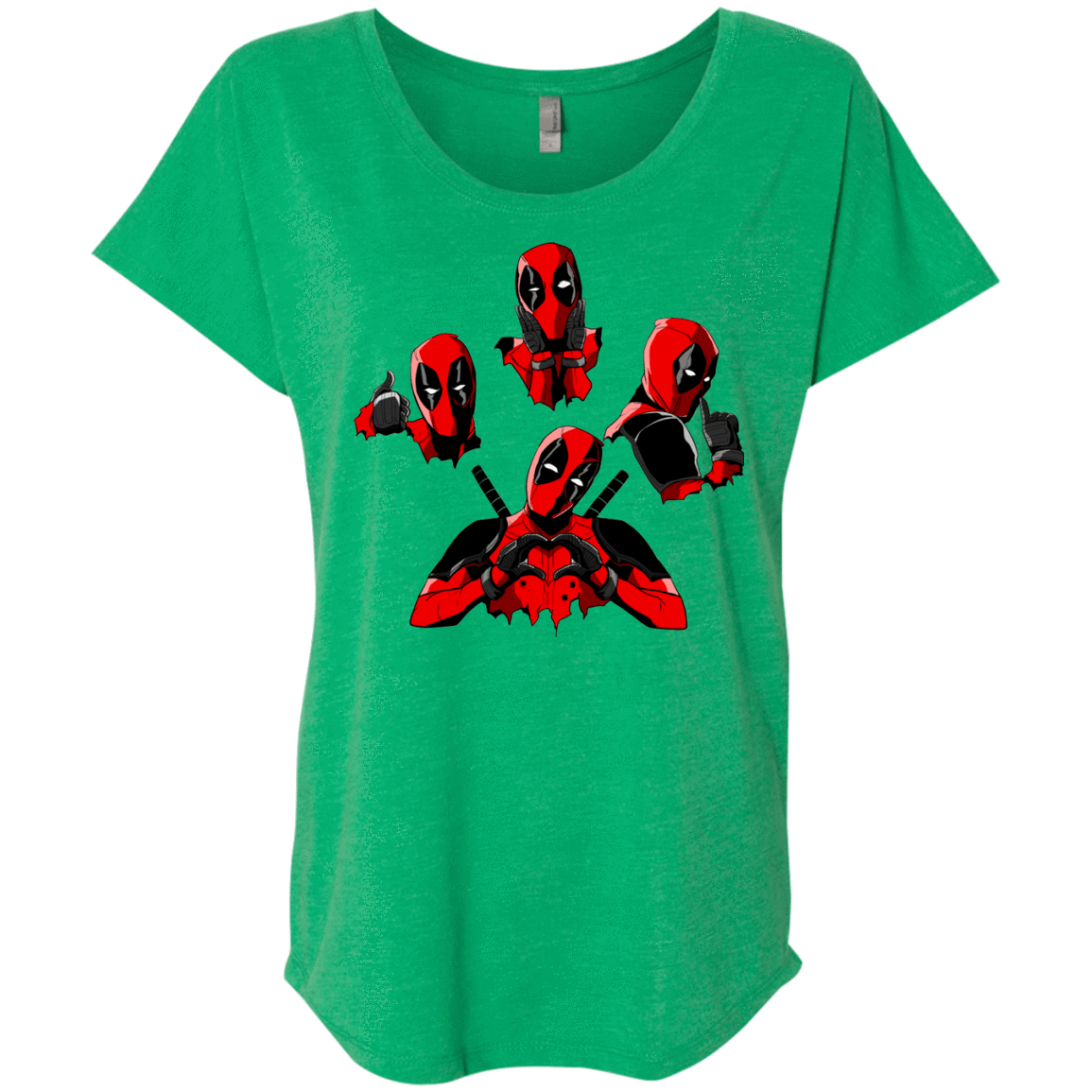 T-Shirts Envy / X-Small Dead Rhapsody Triblend Dolman Sleeve