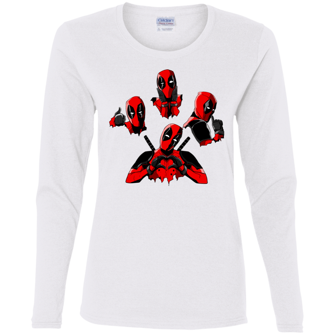 T-Shirts White / S Dead Rhapsody Women's Long Sleeve T-Shirt