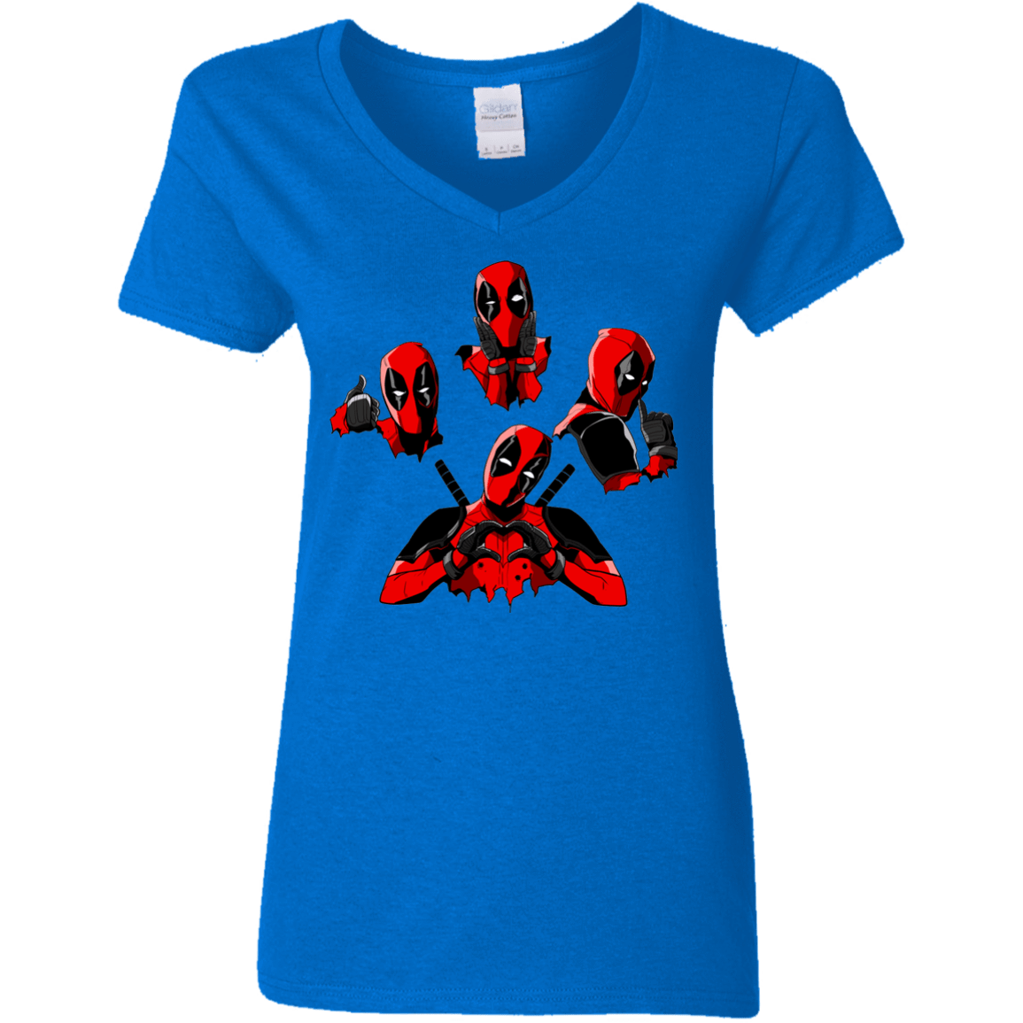 T-Shirts Royal / S Dead Rhapsody Women's V-Neck T-Shirt