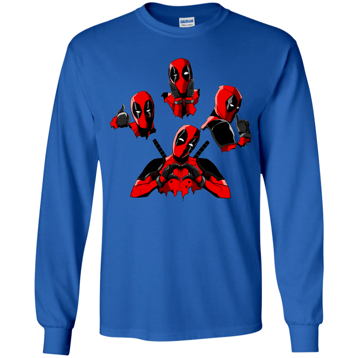 T-Shirts Royal / YS Dead Rhapsody Youth Long Sleeve T-Shirt