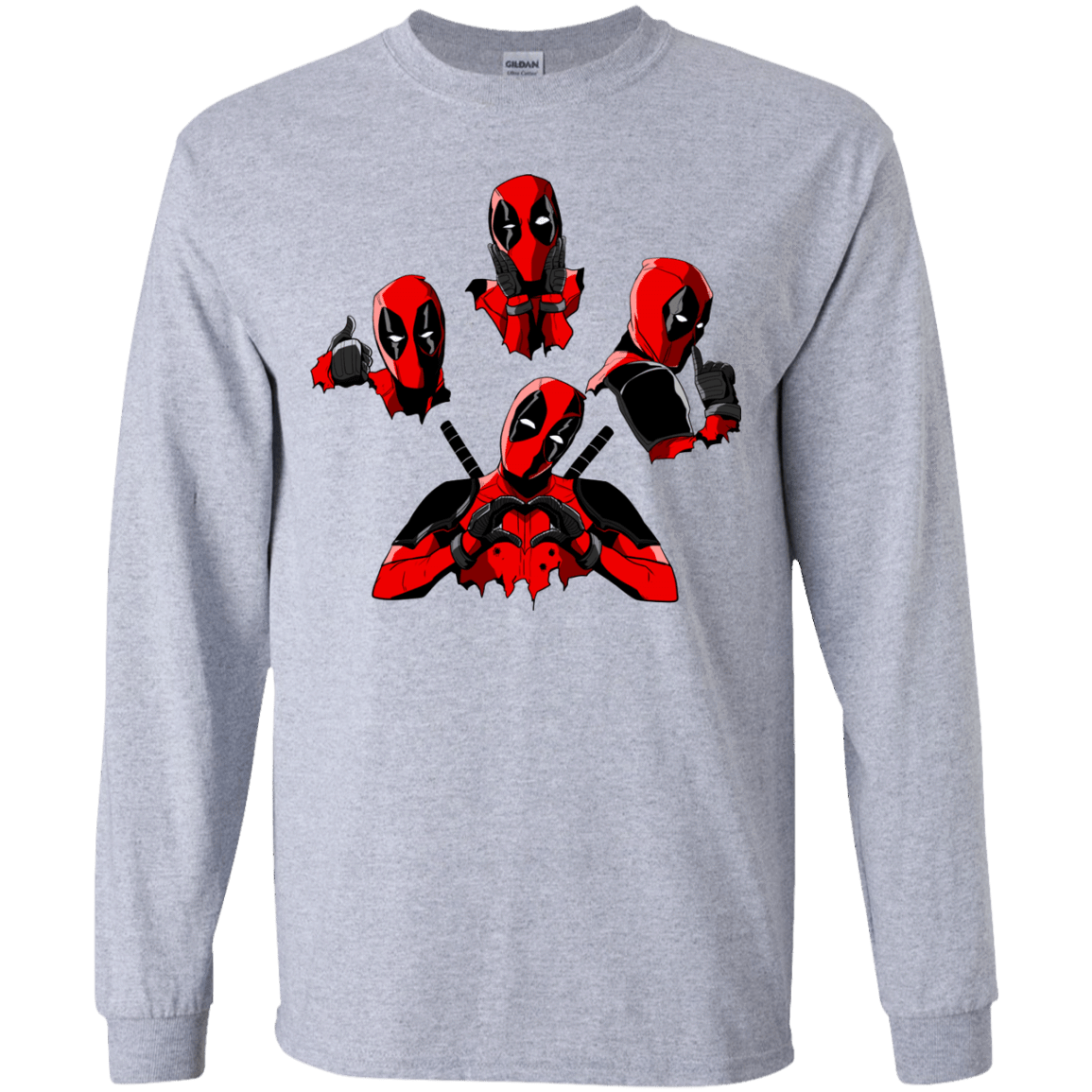 T-Shirts Sport Grey / YS Dead Rhapsody Youth Long Sleeve T-Shirt