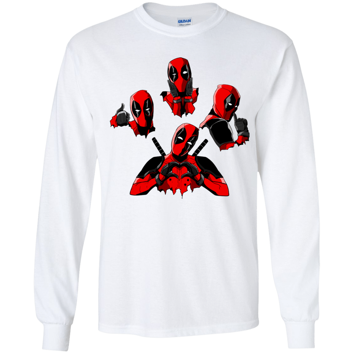 T-Shirts White / YS Dead Rhapsody Youth Long Sleeve T-Shirt