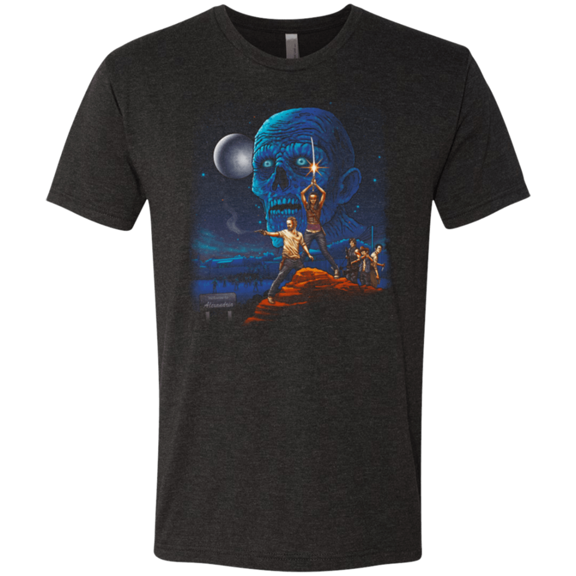 T-Shirts Vintage Black / Small Dead Wars Men's Triblend T-Shirt