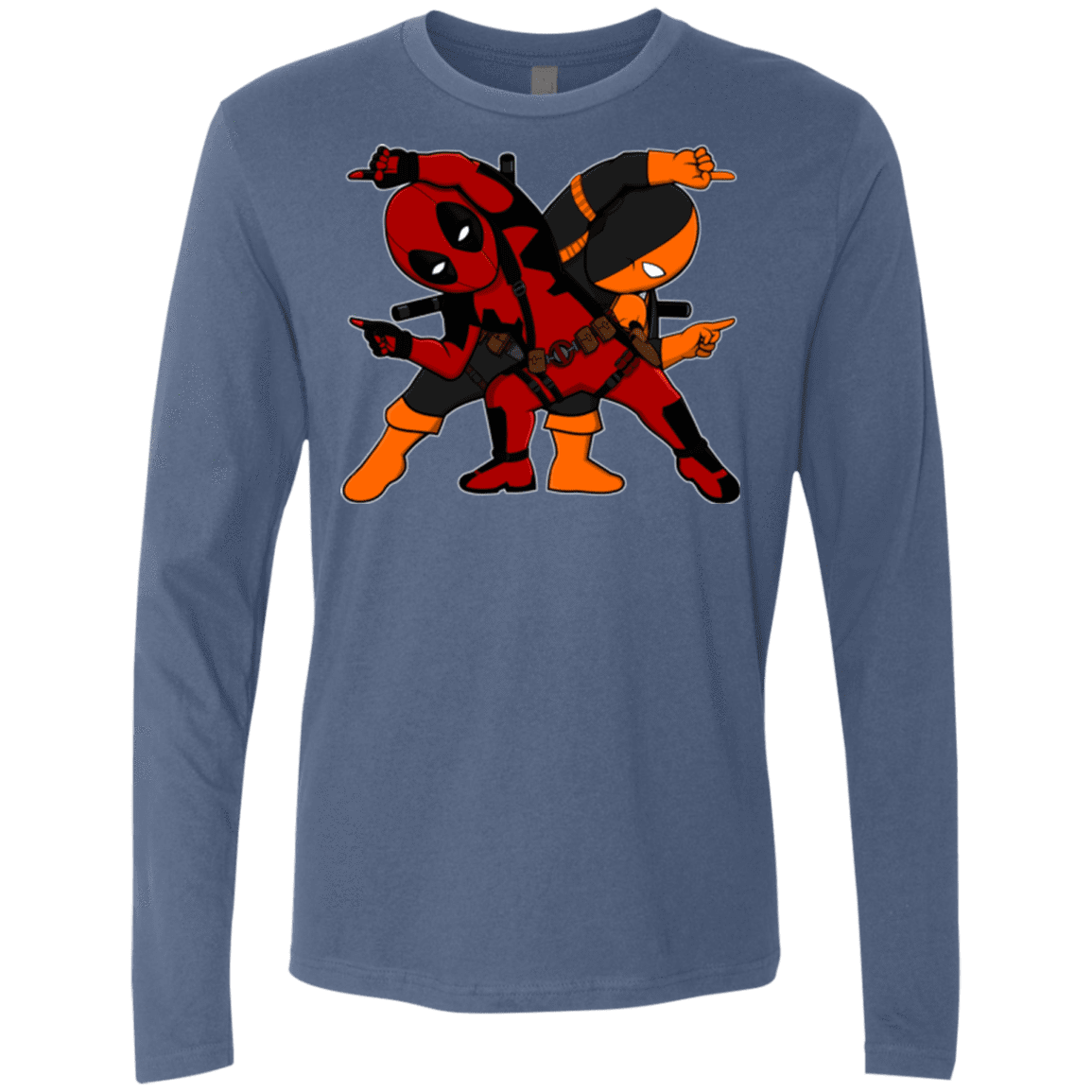 T-Shirts Indigo / Small Deadfusion Men's Premium Long Sleeve