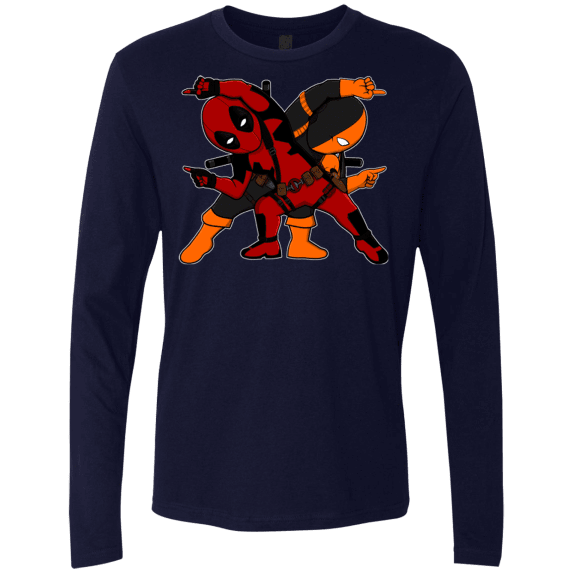 T-Shirts Midnight Navy / Small Deadfusion Men's Premium Long Sleeve