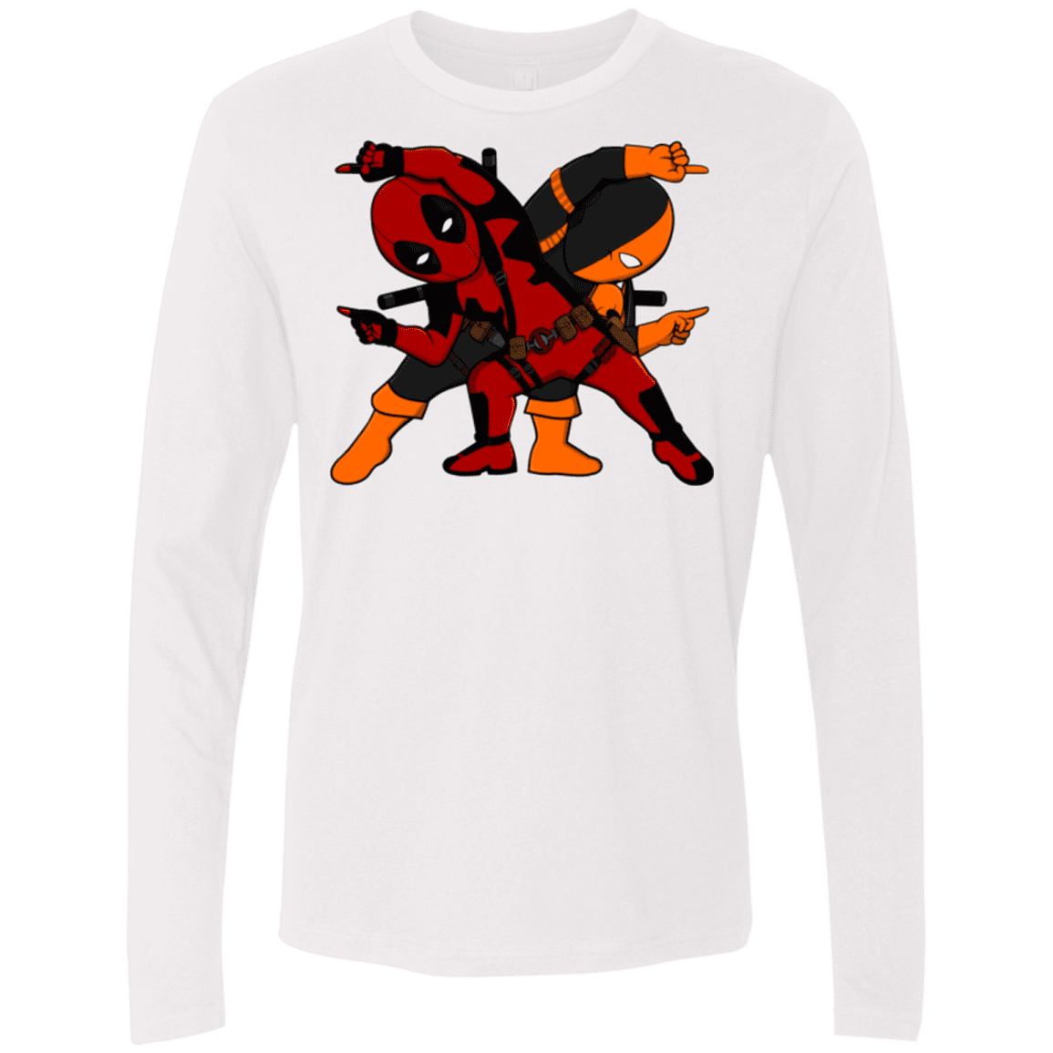 T-Shirts White / Small Deadfusion Men's Premium Long Sleeve