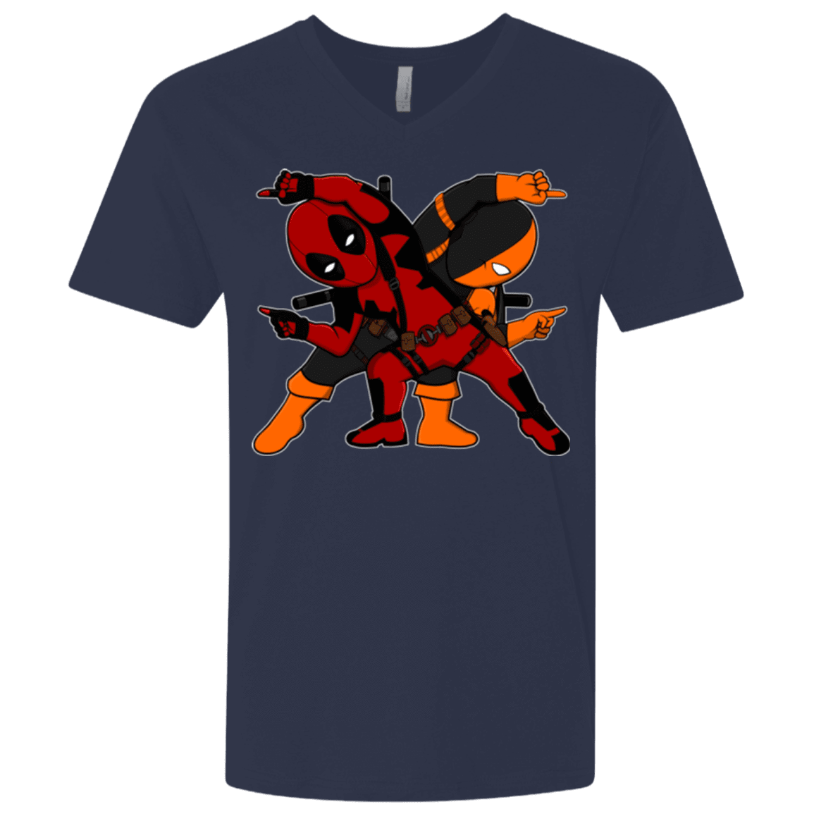 T-Shirts Midnight Navy / X-Small Deadfusion Men's Premium V-Neck