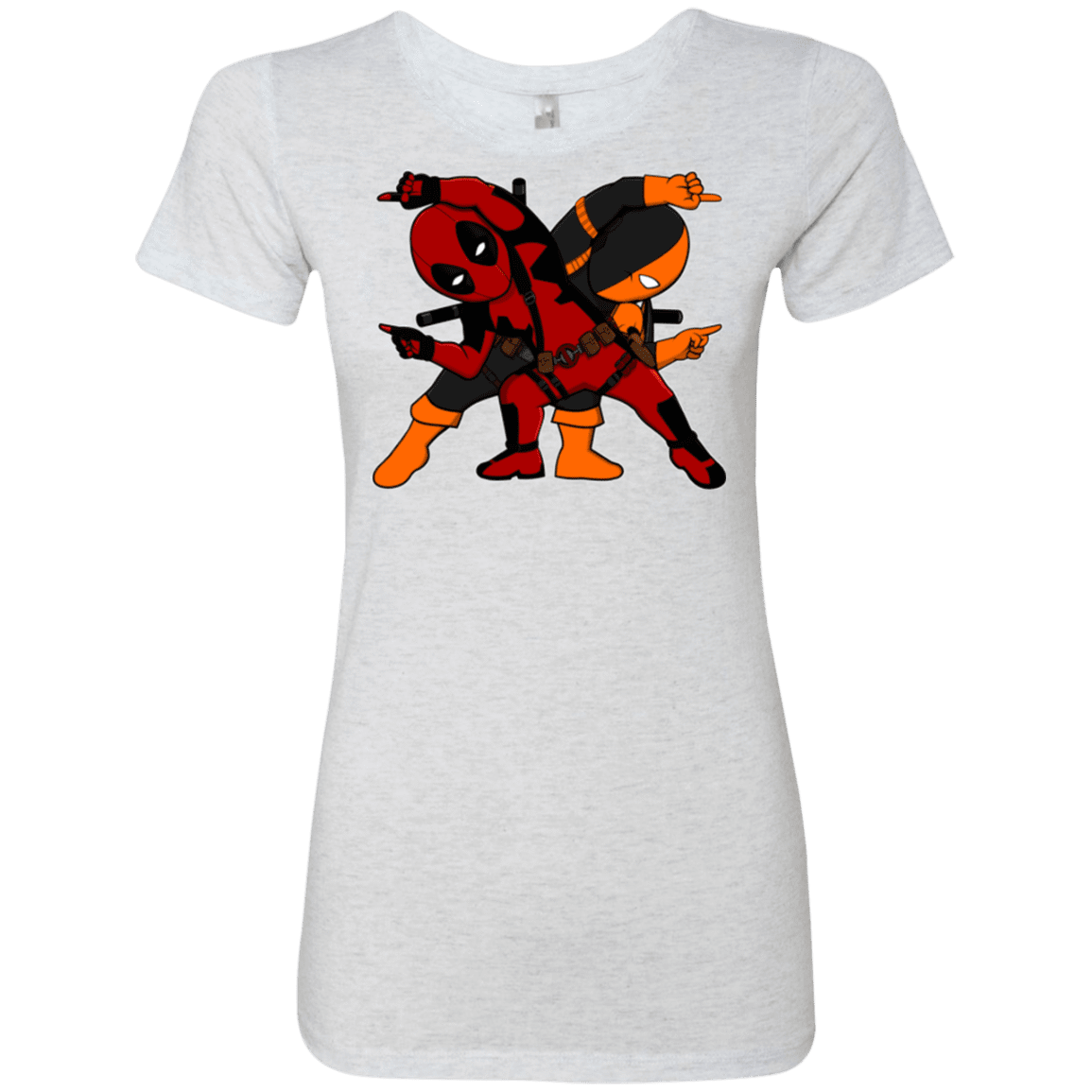 T-Shirts Heather White / Small Deadfusion Women's Triblend T-Shirt