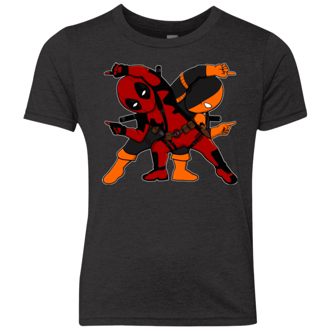 T-Shirts Vintage Black / YXS Deadfusion Youth Triblend T-Shirt