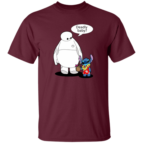 T-Shirts Maroon / S Deadly Baby T-Shirt