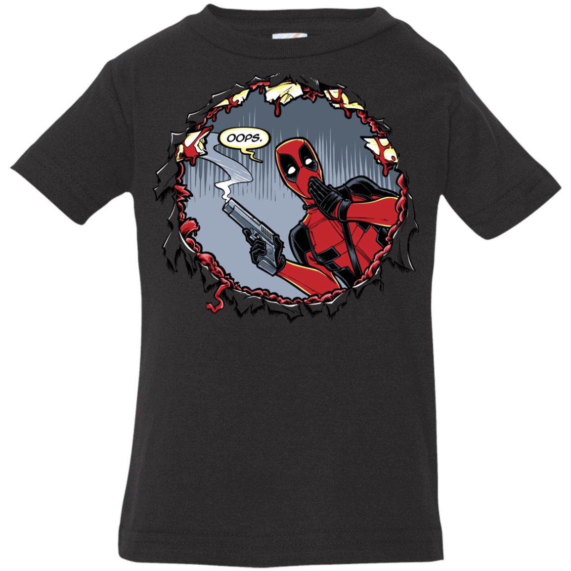 T-Shirts Black / 6 Months Deadpool 007 Infant Premium T-Shirt